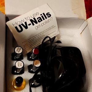 UV LED dryer and nail polish set (the box is damaged, but everything is new)